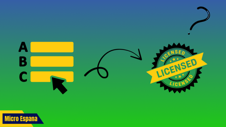 ¿Qué tipo de licencia de Windows tienes?