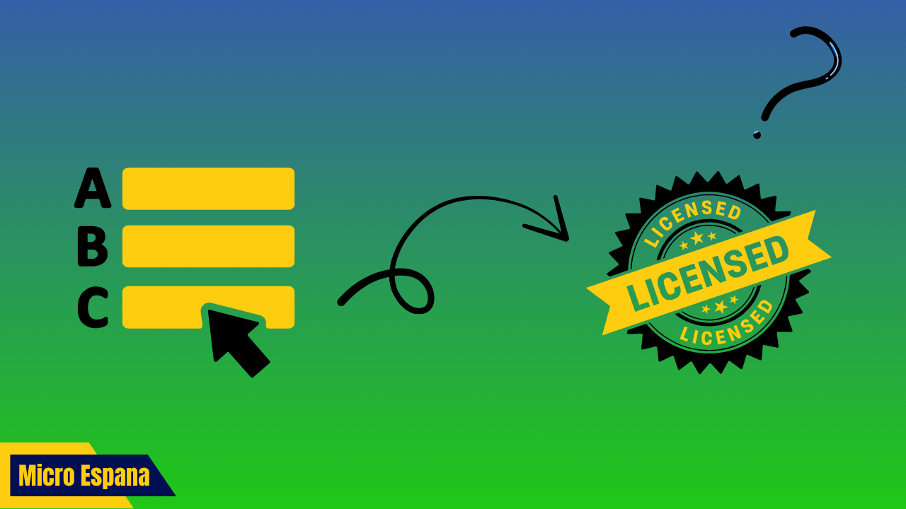 ¿Qué tipo de licencia de Windows tienes?