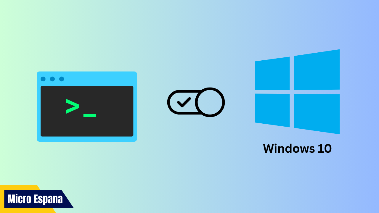 Windows 10 Home desde CMD