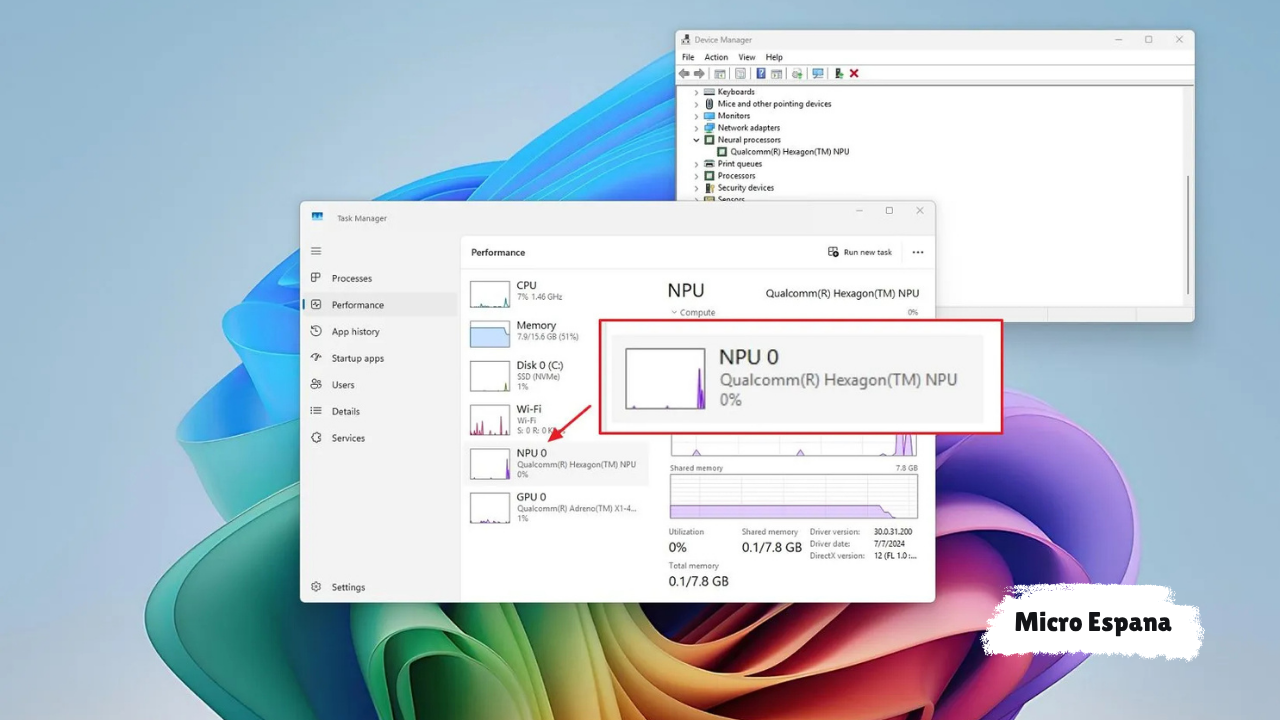 NPU en Windows 11