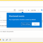 Función para acortar reuniones de Outlook: cómo funciona
