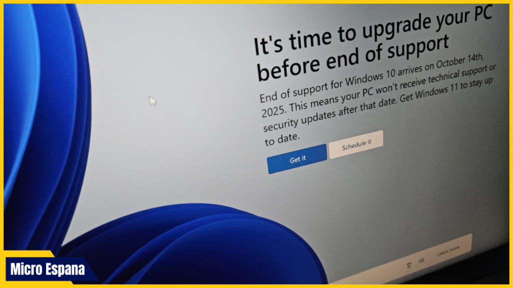 Microsoft finalizará el soporte para Windows 10 en octubre de 2025