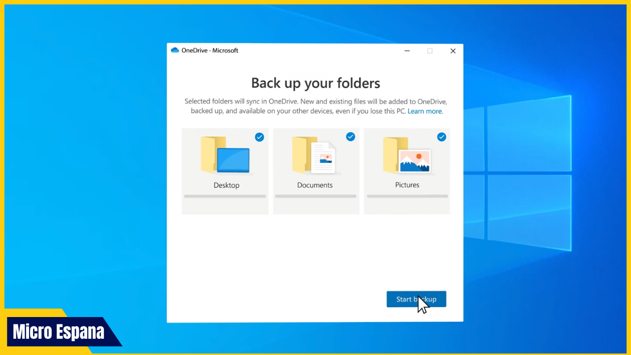 Cómo realizar copias de seguridad de tus archivos de forma segura en OneDrive