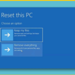Cómo restablecer Windows sin perder tus datos en 10/11