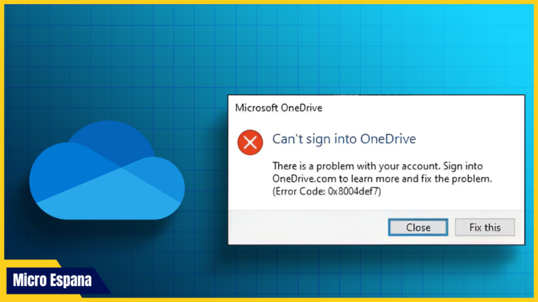 Cómo solucionar el problema de inicio de sesión de OneDrive