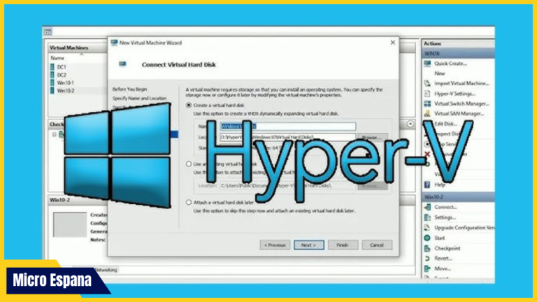 Cómo crear una máquina virtual en Windows